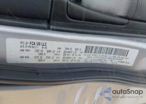 2018 Jeep Grand Cherokee Limited 4X4 from USA, damaged, VIN 1C4RJFBG2JC465669